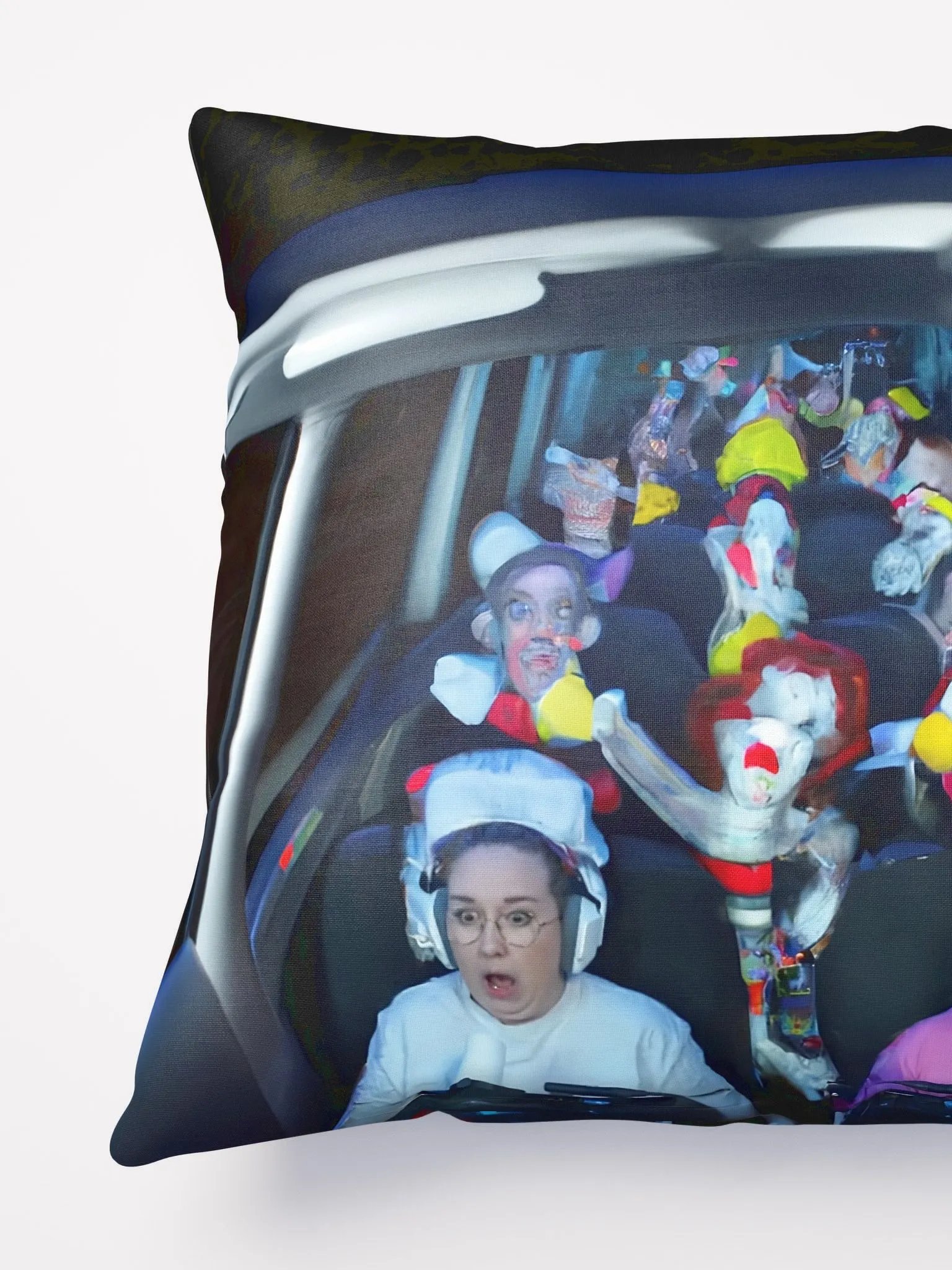 Clown Bus Pillow product image (3)