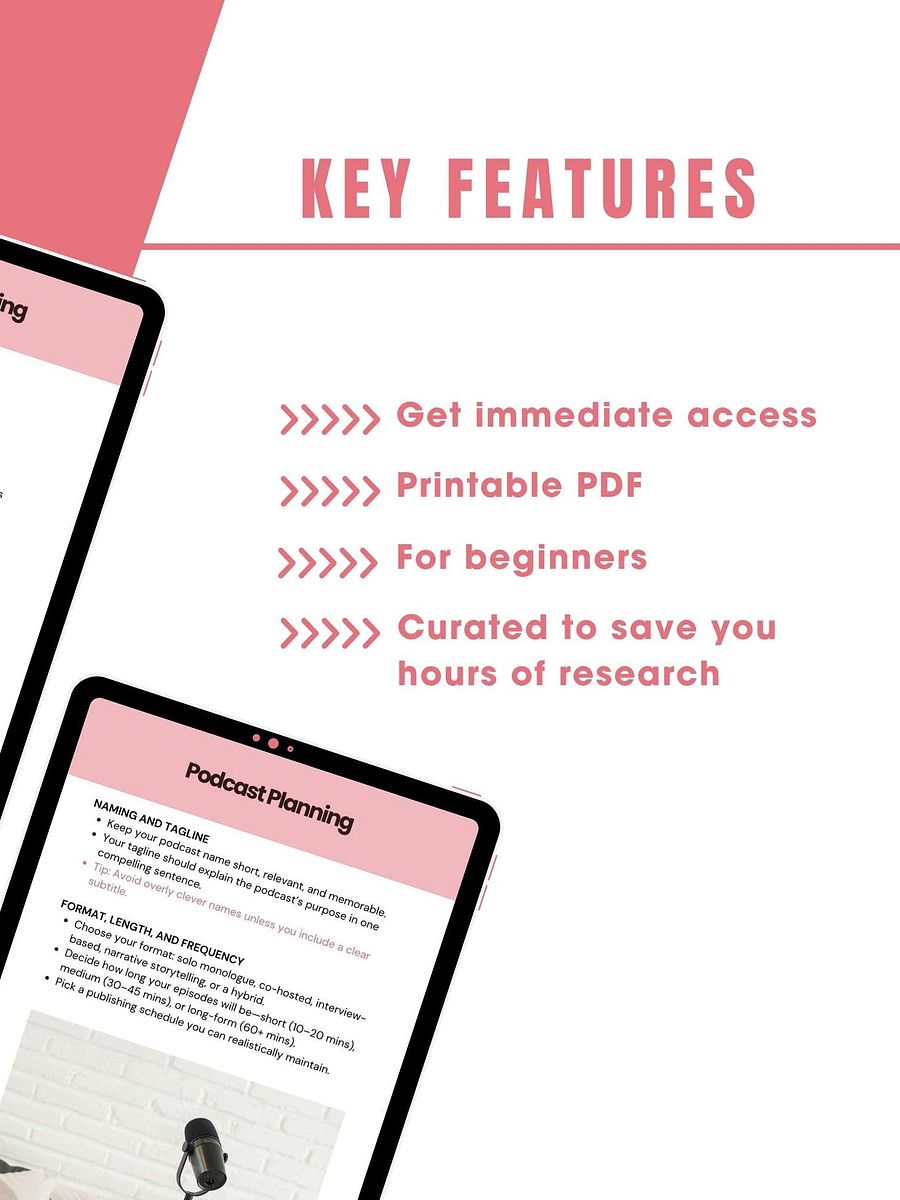 Podcast Launch Planner product image (3)