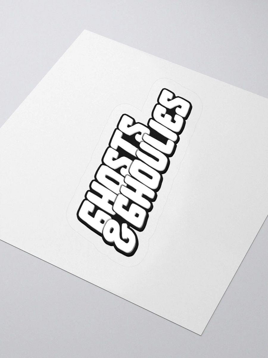 Ghosts & Ghoulies Logo Stickers product image (1)