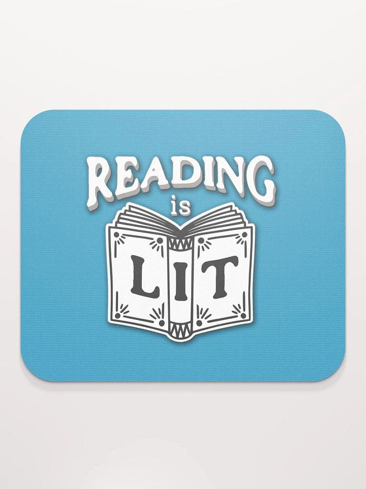 Reading Is Lit Mousepad product image (2)