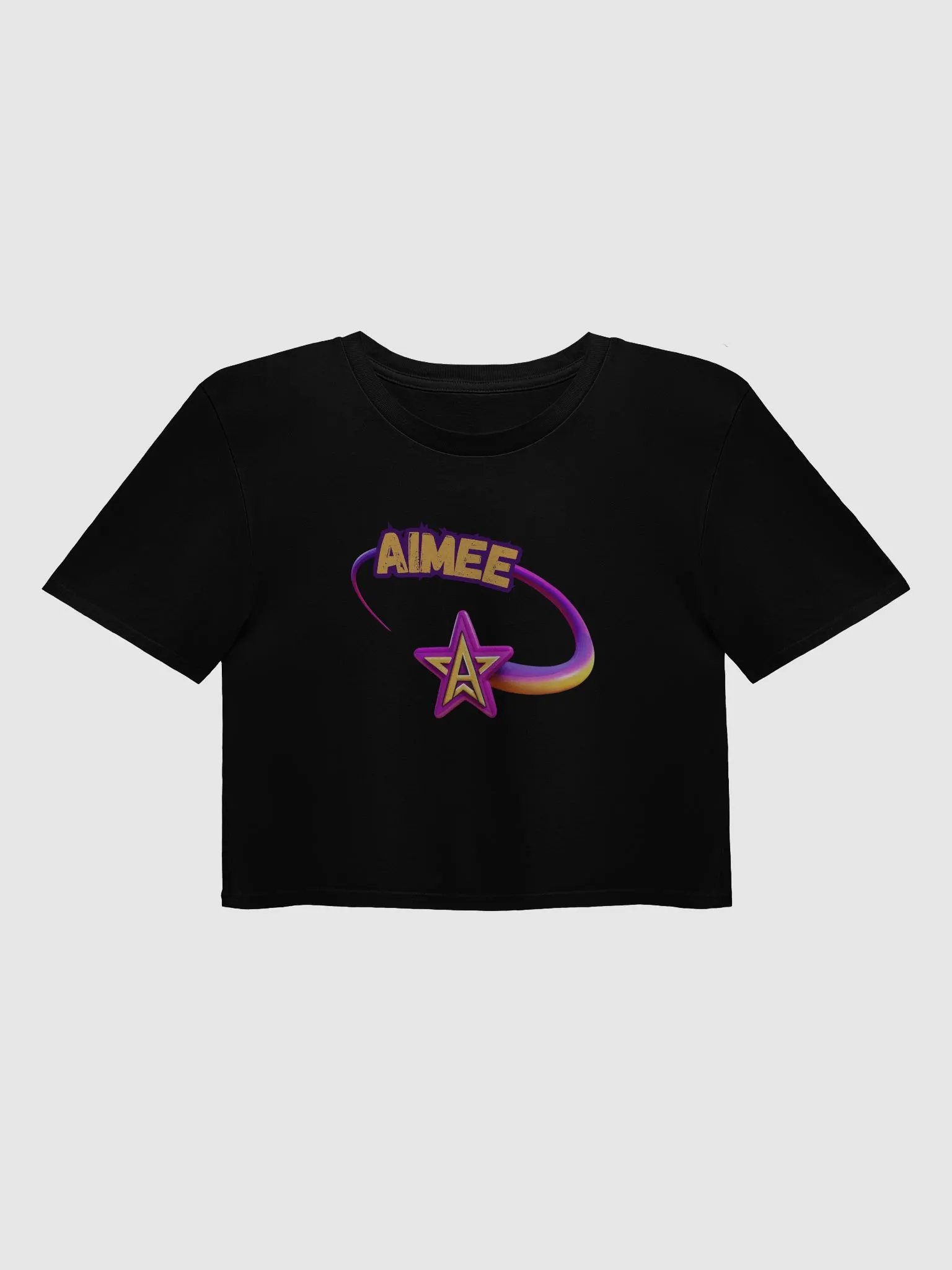 ✨ Aimee Byte Brite Cropped Tee – Vibes & Style in One! ✨ product image (1)