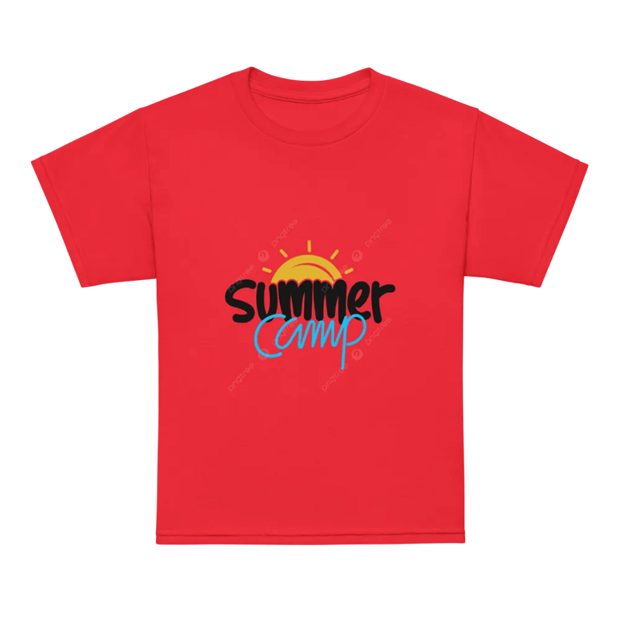 Kids "Summer Camp" T-Shirt Red product image (7)
