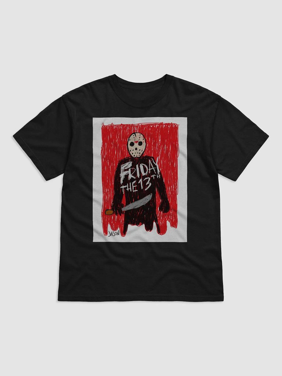 🔪 "JASON" CreepyKids Unisex Horror Tee Art Print🔥 product image (1)