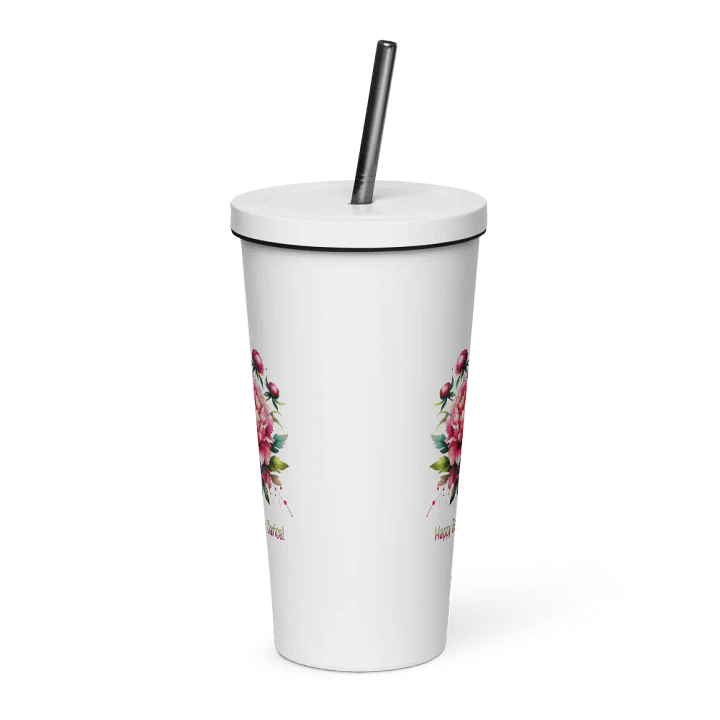 Happy Birthday Clarice Tumbler With A Straw product image (2)