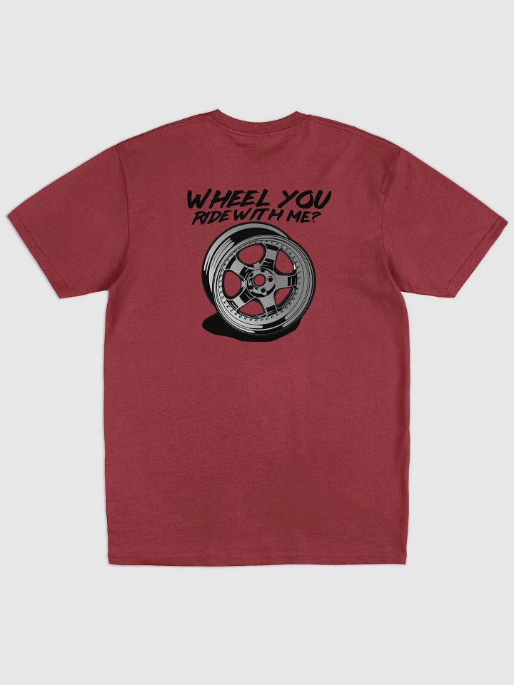 WHEEL YOU RIDE WITH ME - HEAVYWEIGHT SHIRT product image (2)