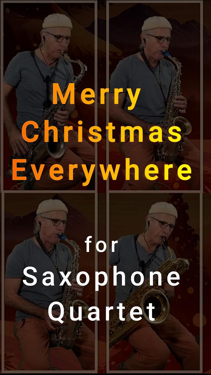 Merry Christmas Everywhere - Saxophone Quartet product image (1)