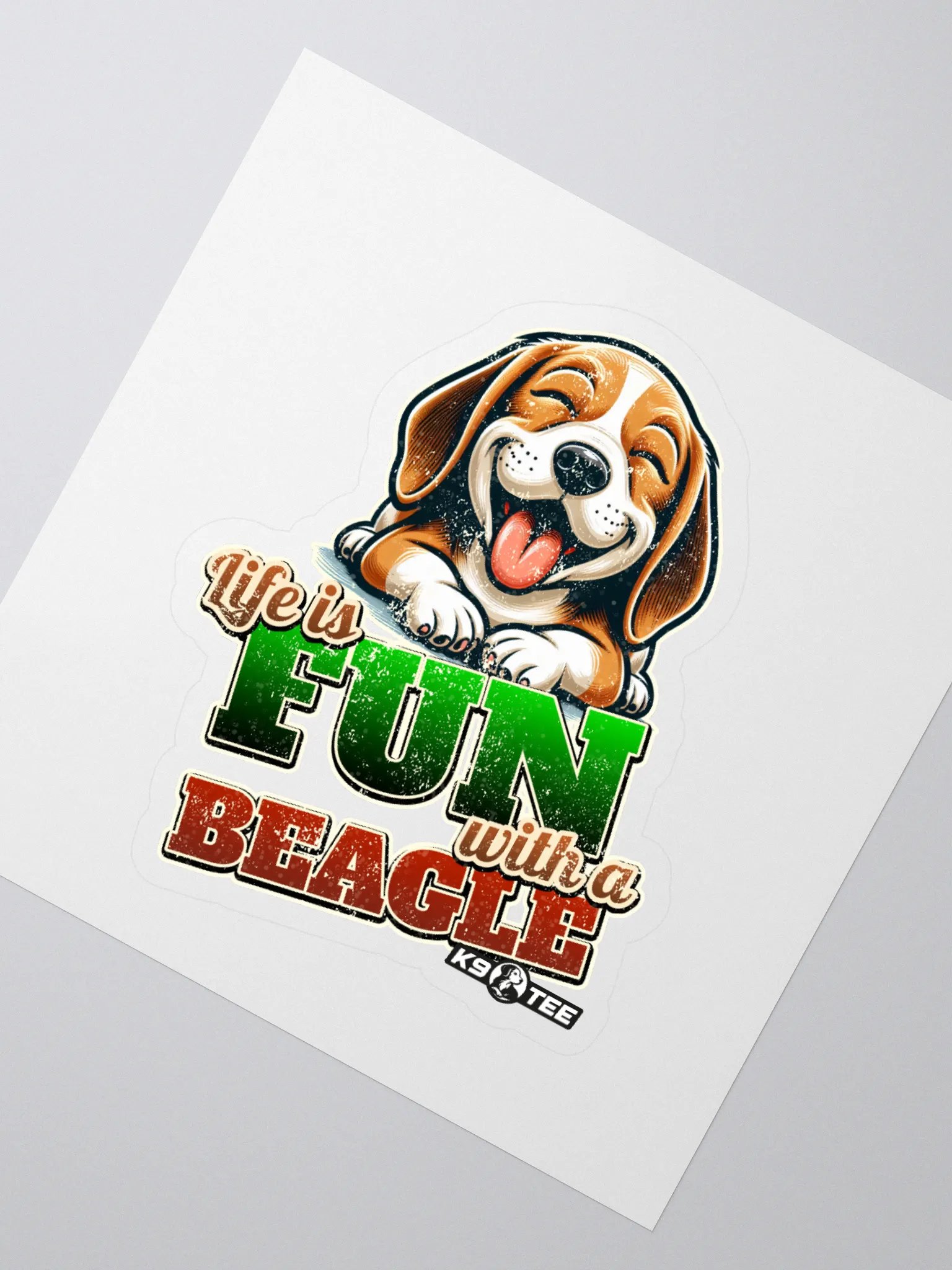 Beagle FUN - Kiss Cut Stickers product image (2)