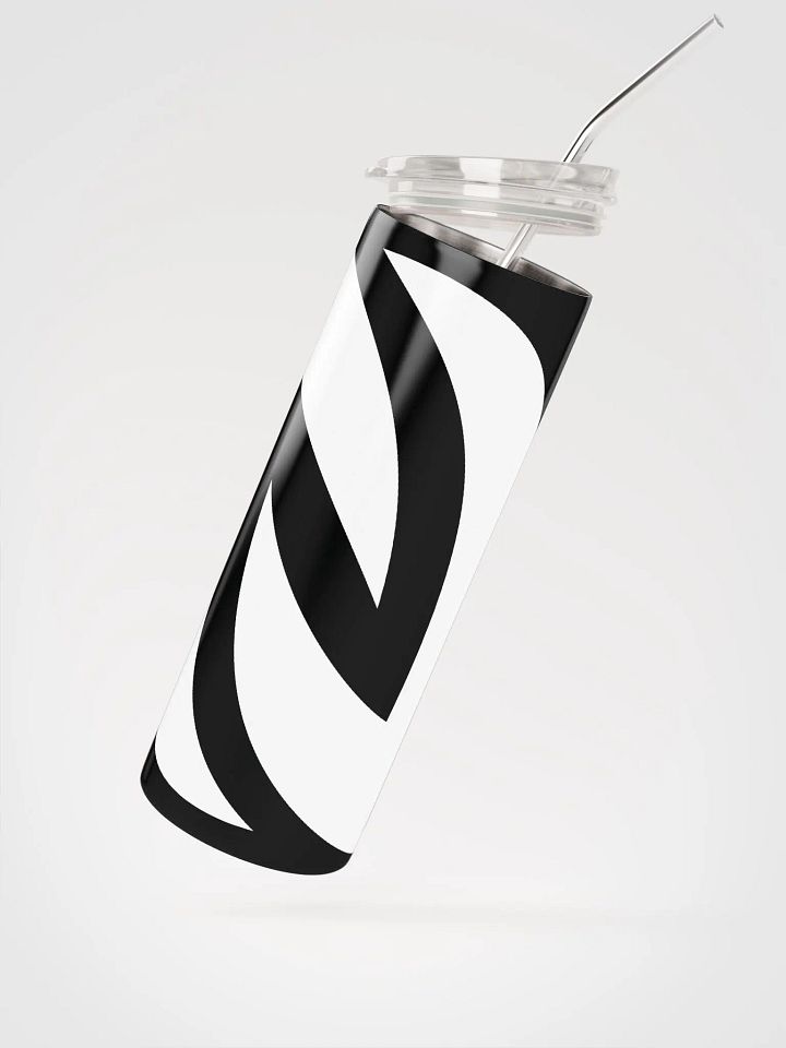 White on Black Cuvey Tumbler product image (2)