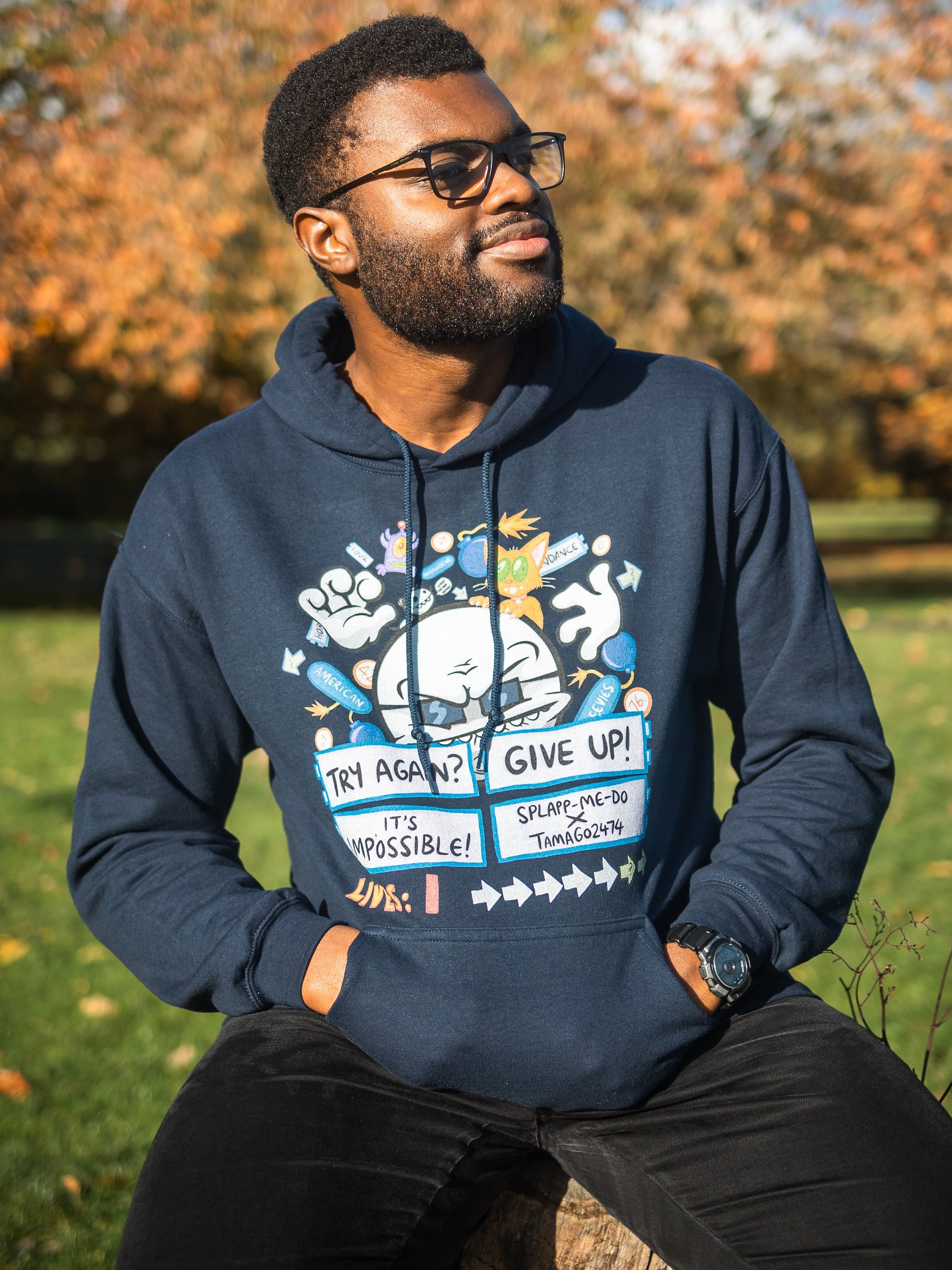 Splapp-Me-Do x tamago2474 Impossible Quiz Hoodie product image (3)