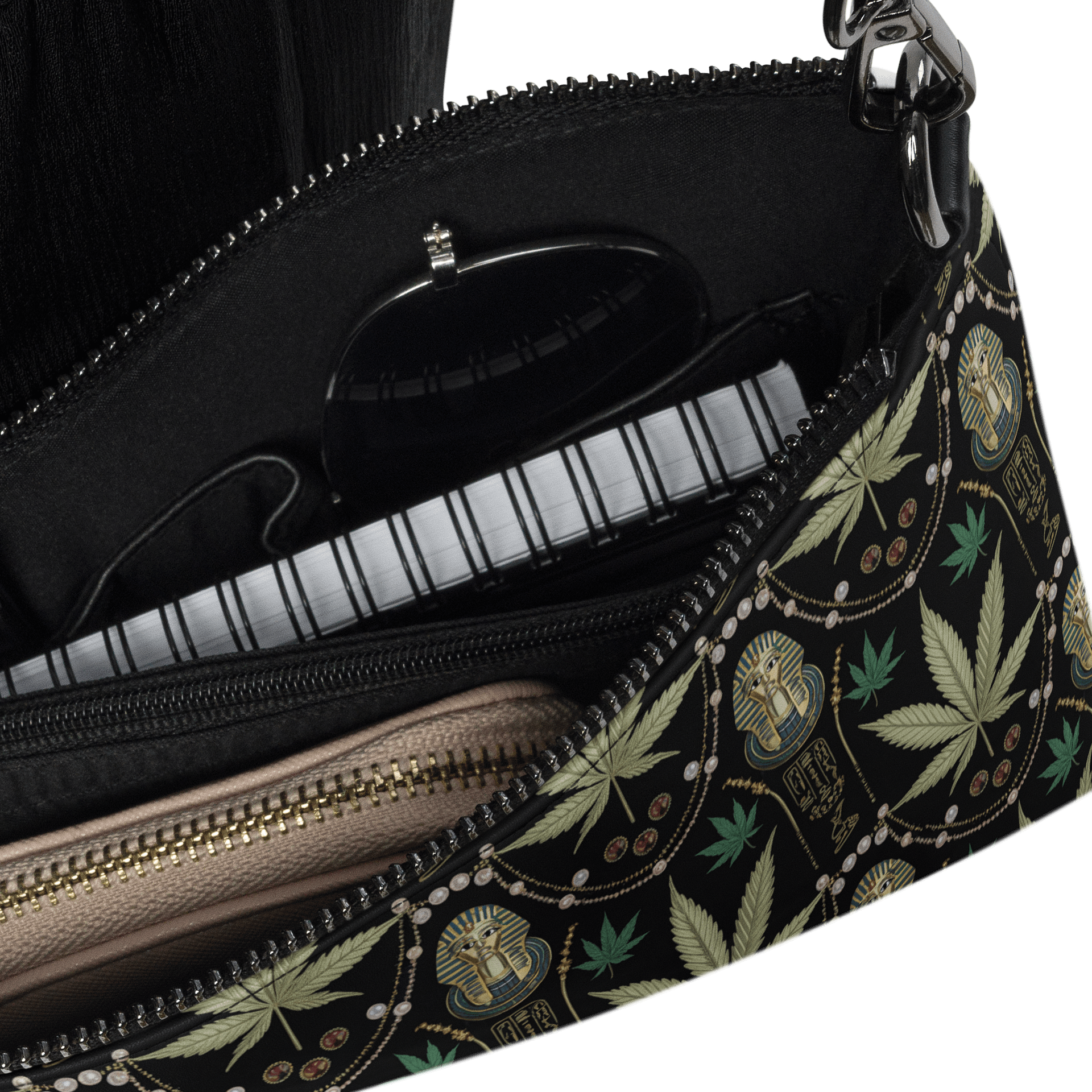 Cannabis - Emerald Afterlife - Design | All-Over Crossbody Bag product image (3)
