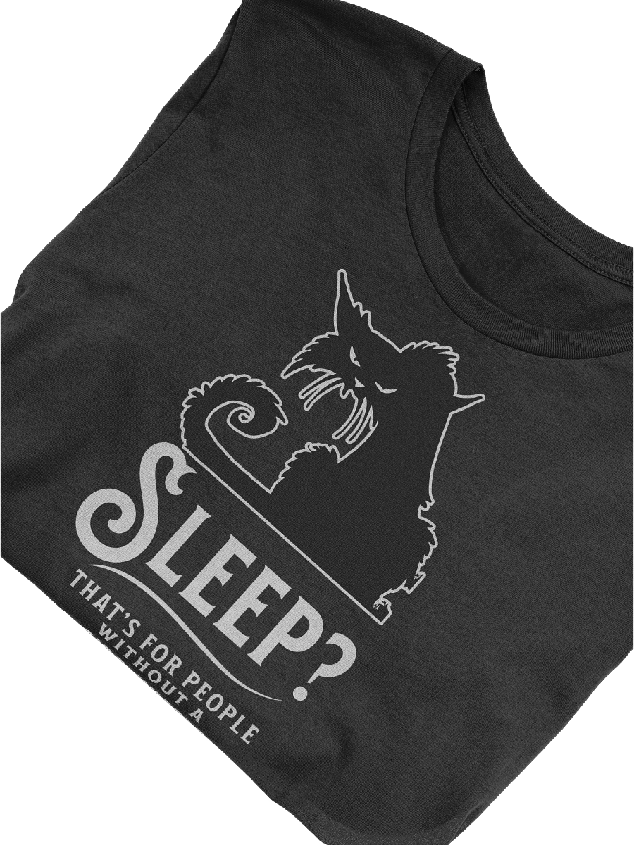 Sleepless Grind: Hustler Cat T-shirt product image (9)