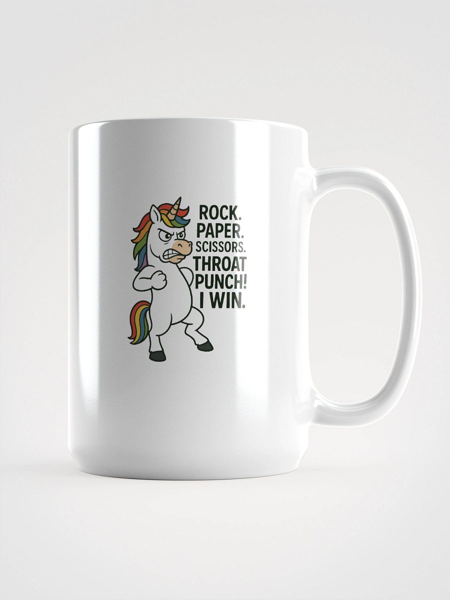 Rock. Paper. Scissors. THROAT PUNCH! - Mug product image (1)