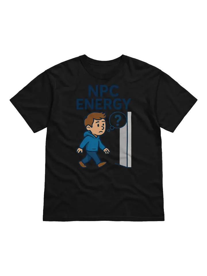 NPC Energy Cartoon Graphic T-Shirt product image (2)