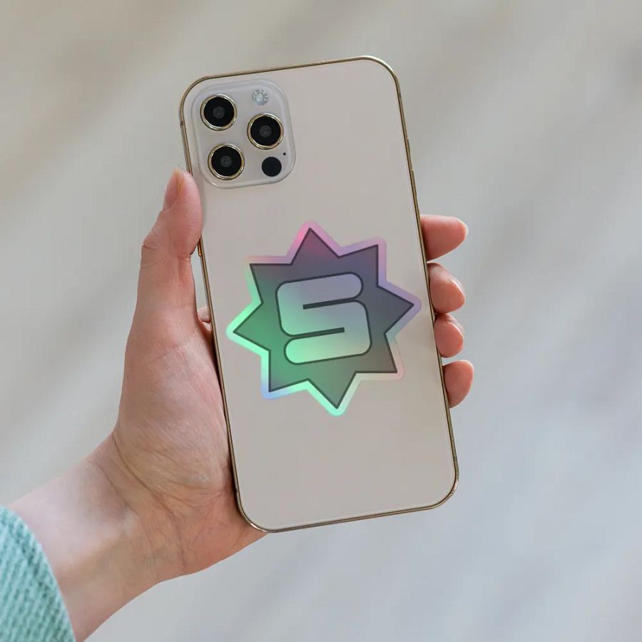 Silverstar Icon Sticker (Holographic) product image (8)