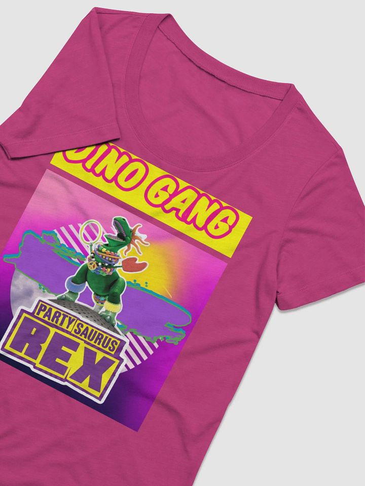 Ladies Dino Gang Pink Tee product image (2)