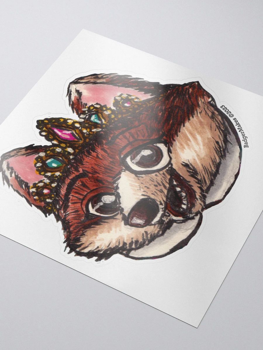Princess Fox Sticker product image (3)