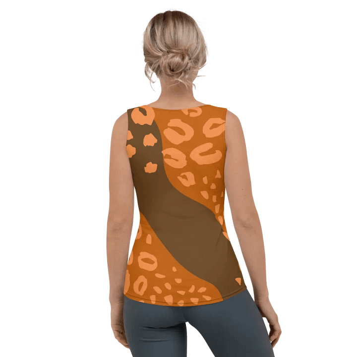 Orange Leopard Allure Women's Tank Top product image (2)