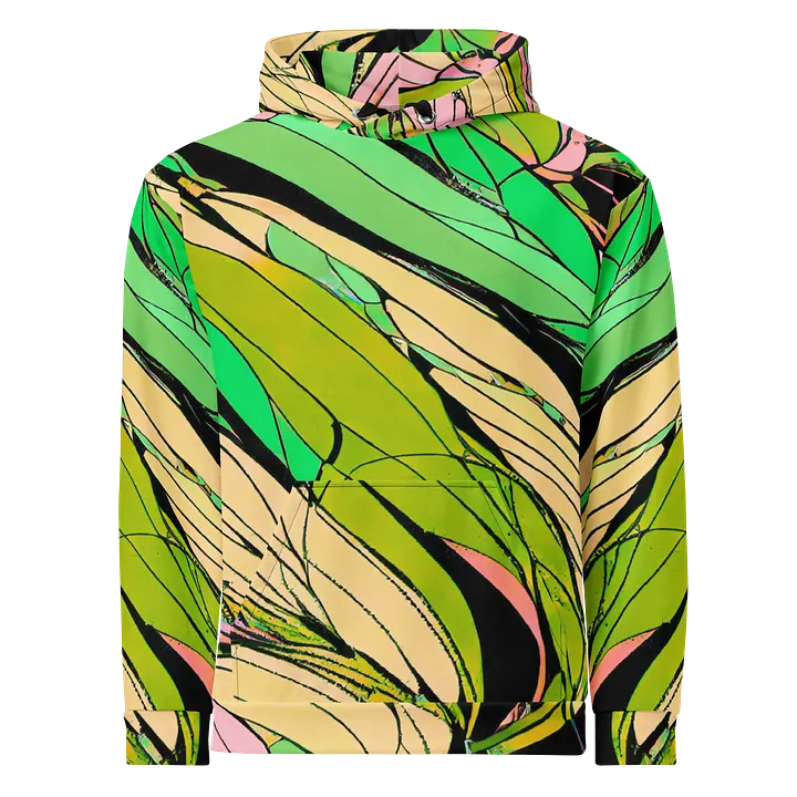 Vibrant Swirls Unisex Hoodie – Colorful All-Over Print Hoodie for Artistic Streetwear & Bold Aesthetic Style product image (1)