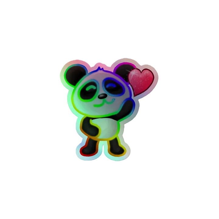 One Love Holographic Sticker product image (1)