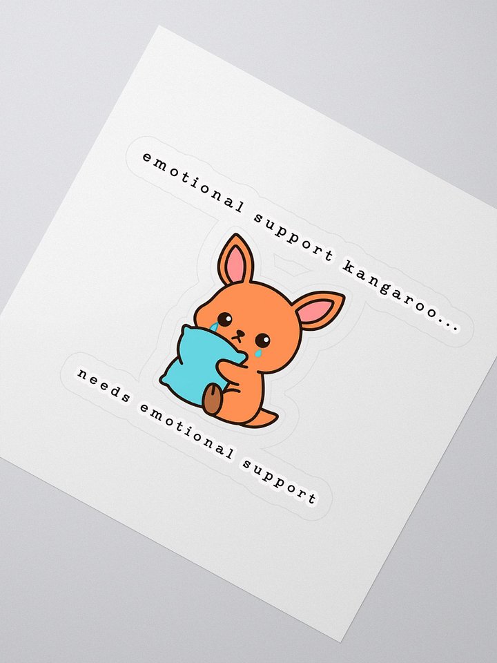 Emotional Support Kangaroo Sticker Set product image (2)
