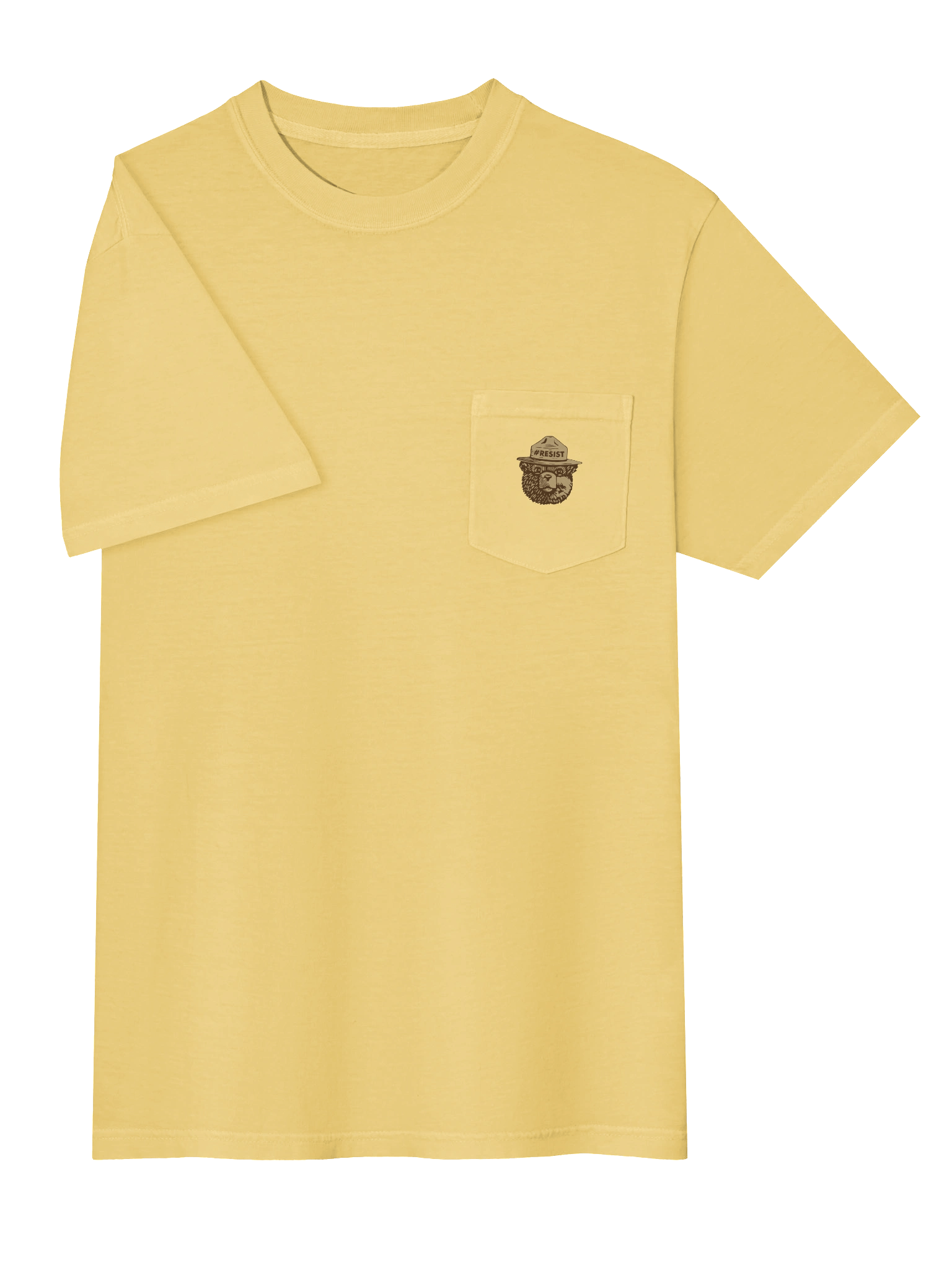 Smokey RESIST BEAR Pocket T-Shirt Alt National Parks Wear Resistance Rangers product image (17)