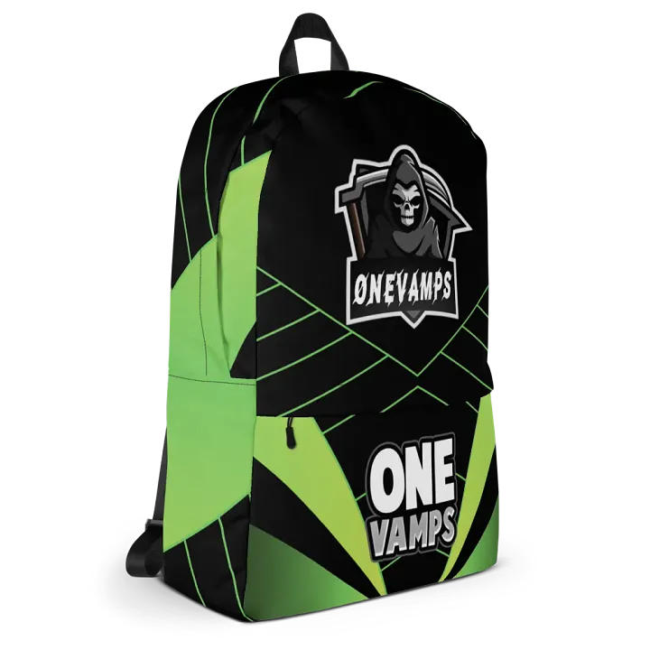 OneVamps Backpack Green and Black product image (1)