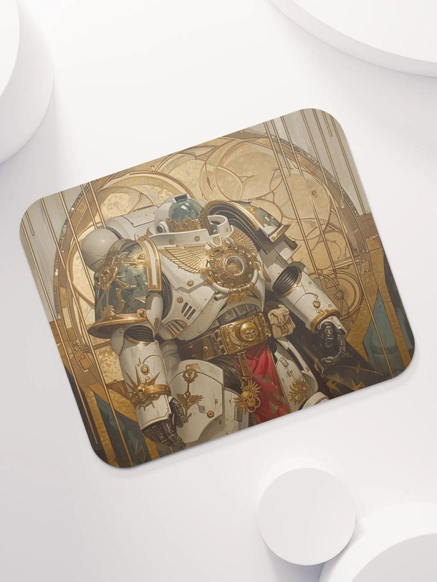 Deco-Dystopian Sentinel Mouse Pad product image (7)