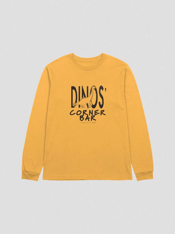 Dinos' Corner Bar Long Sleeve T-Shirt [Dark] product image (2)
