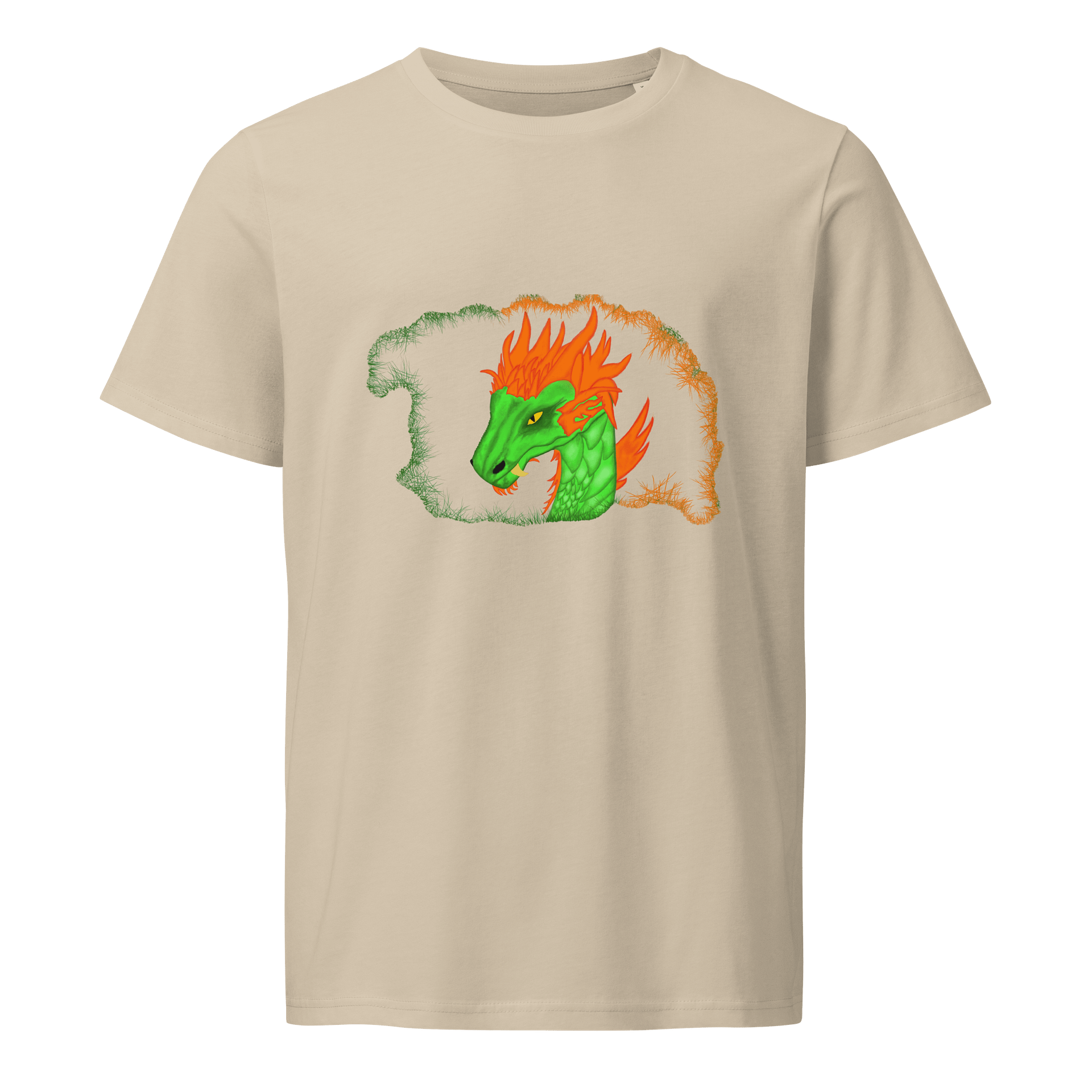 Fierce Dragon Organic Tee product image (1)