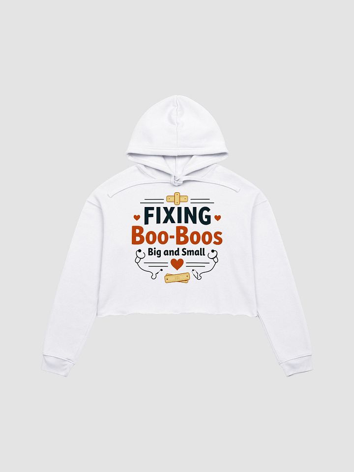 Boo-Boo Fixer Crop Hoodie product image (4)