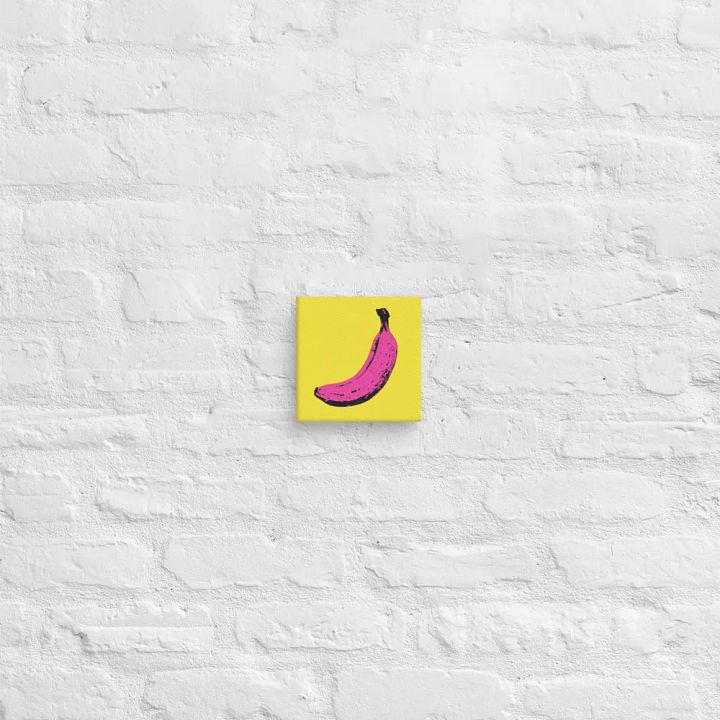 Pink Banana Pop Art Canvas product image (27)