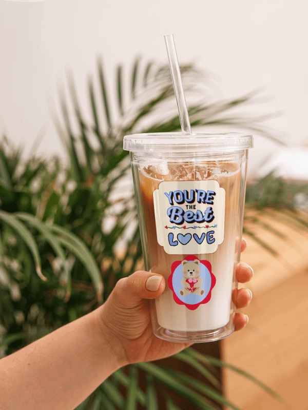 Love Teddy Double Wall Tumbler (Best gift for Males) product image (5)