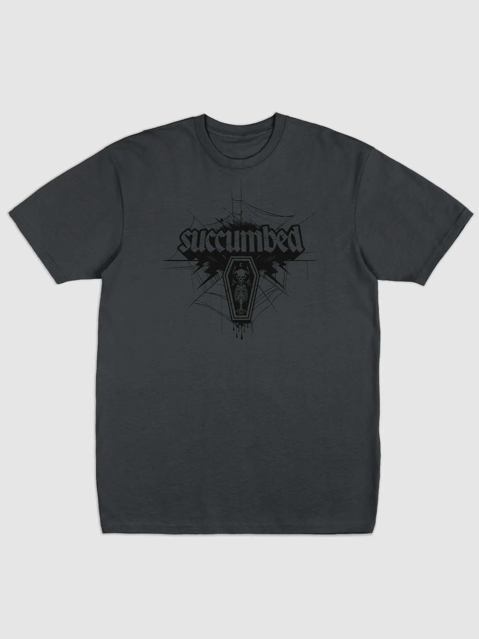 Succumbed Web Coffin Shirt product image (1)