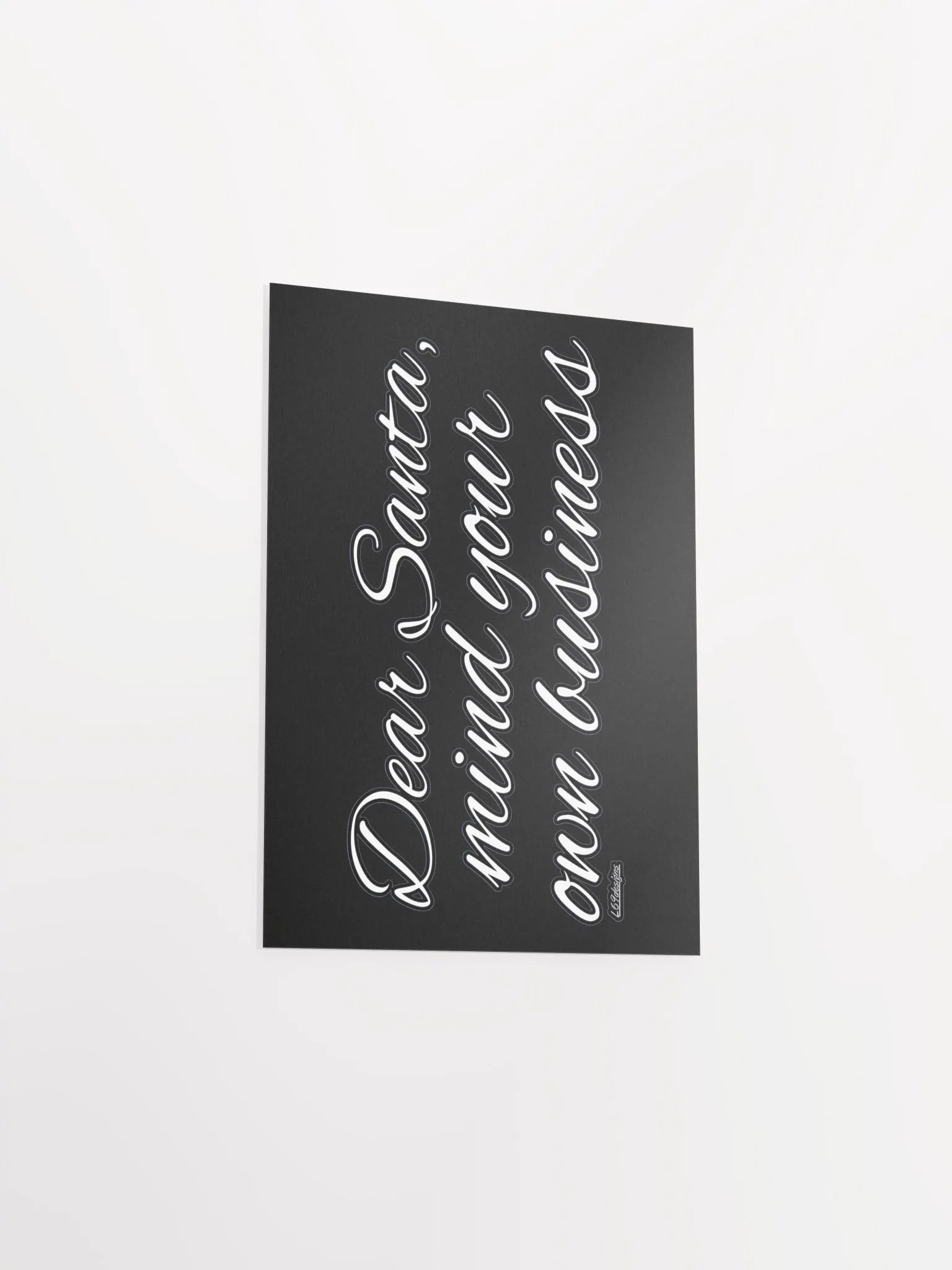 DEAR SANTA, MIND YOUR OWN BUSINESS product image (3)
