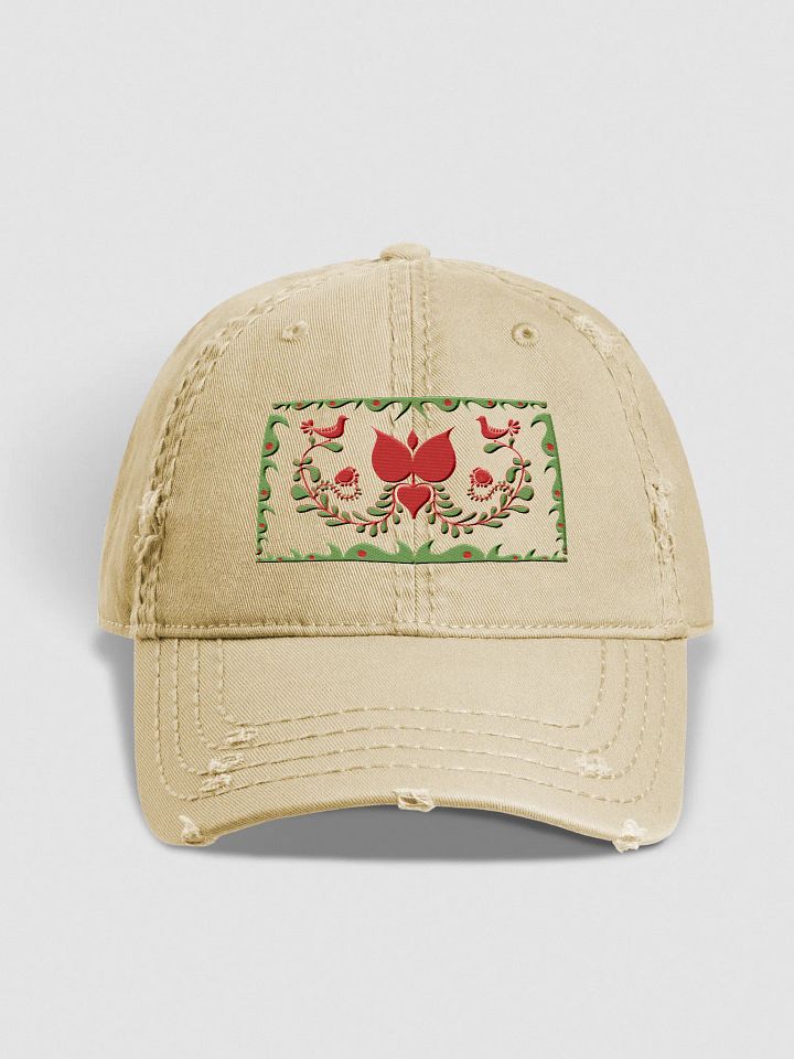 Hungarian Serenity Distressed Dad Hat product image (1)