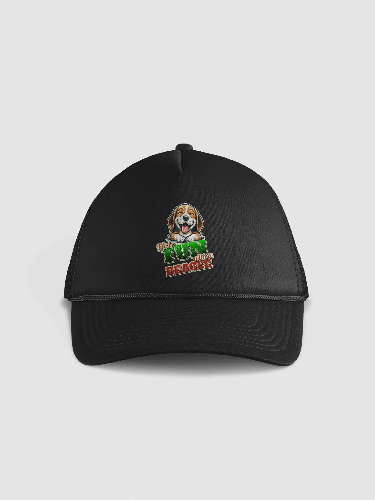 Fun Beagle Foam Trucker Hat product image (2)
