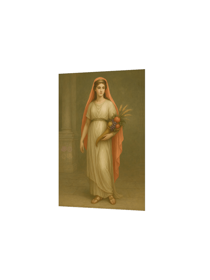 Goddess Fortuna Virgo (Virginalis) Mini-Poster product image (2)