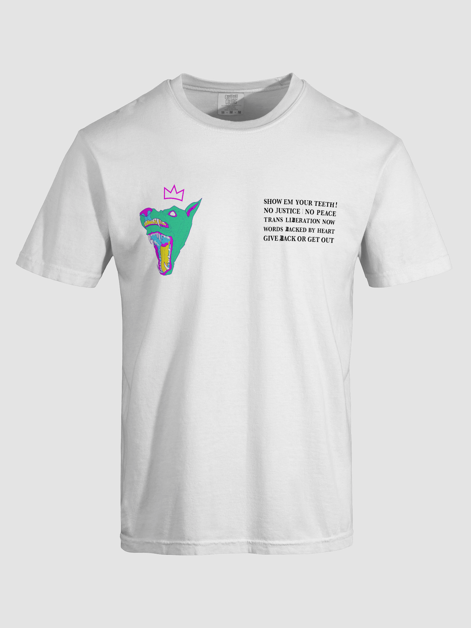 Pride shirt white product image (5)