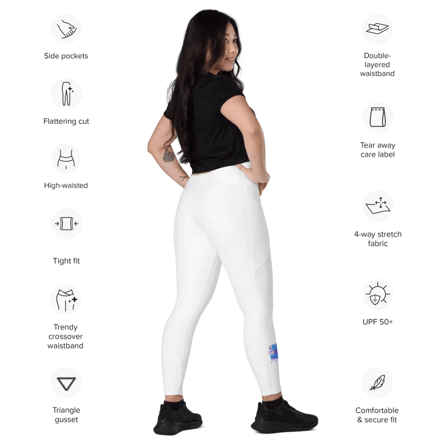 Energetic Born to Prosper Her Silhouette Crossover Leggings product image (9)