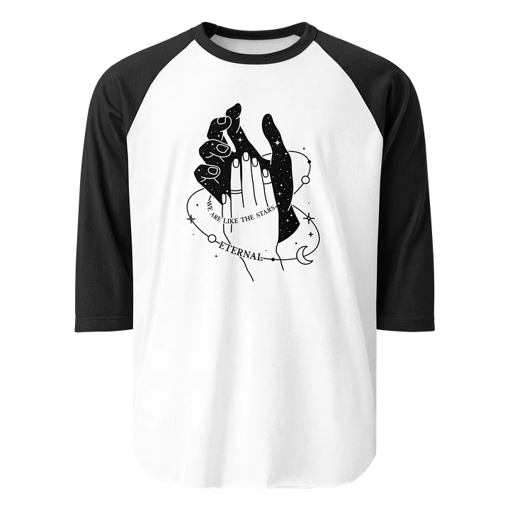 We Are Like The Stars Fine Jersey Raglan Tee product image (31)