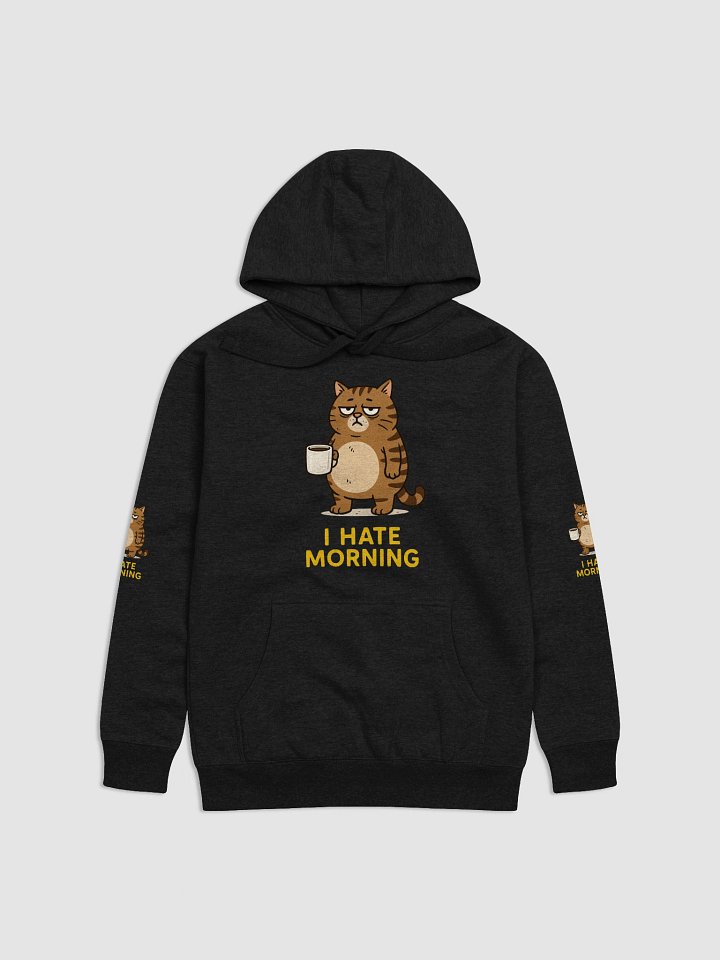 Grumpy Cat Morning Mood Premium Hoodie product image (1)