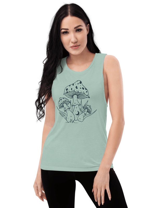 Shroom Silhouette Flowy Muscle Tank product image (1)