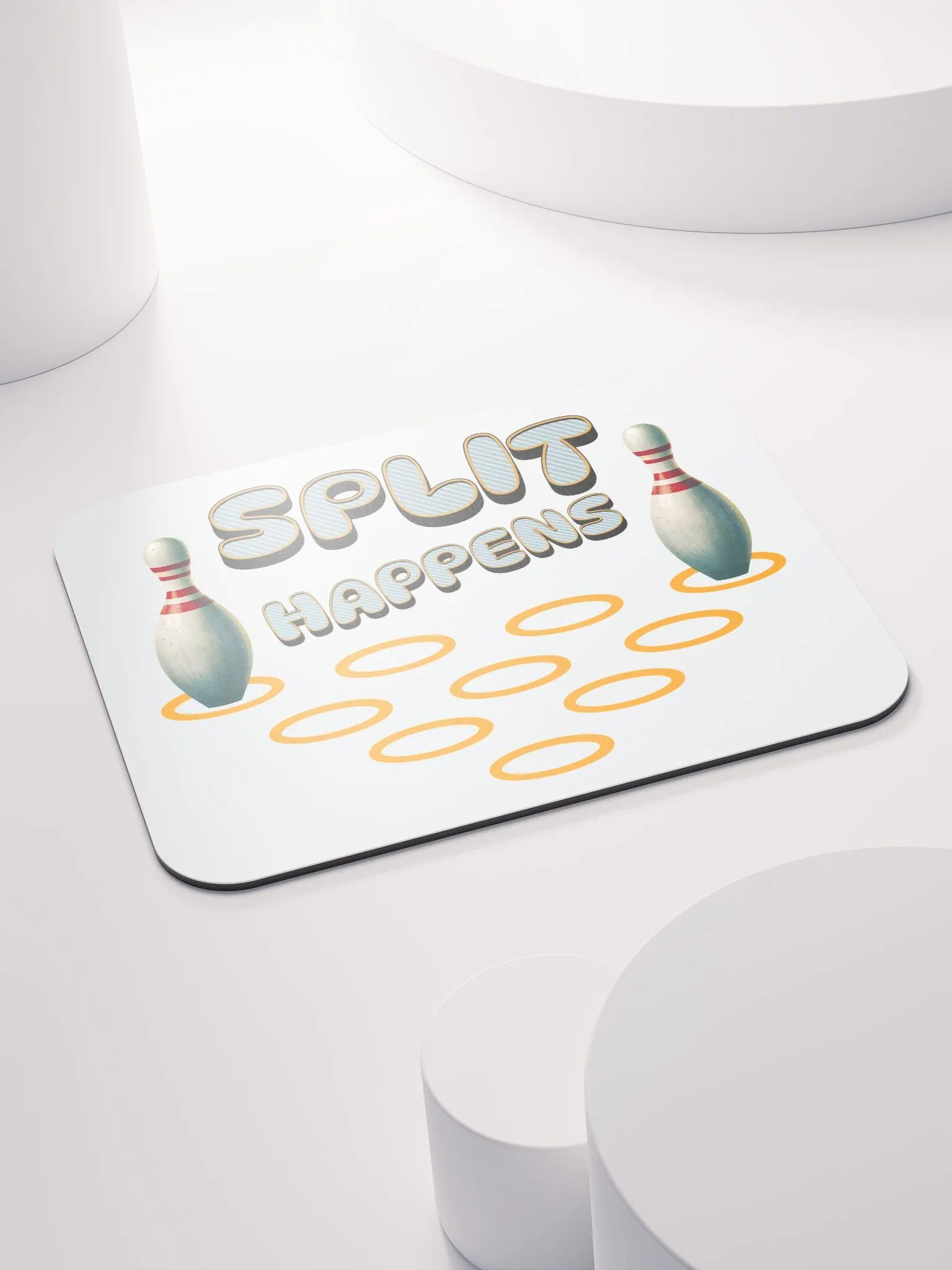 Split Happens 10pin Bowling Classic Mouse Pad product image (4)