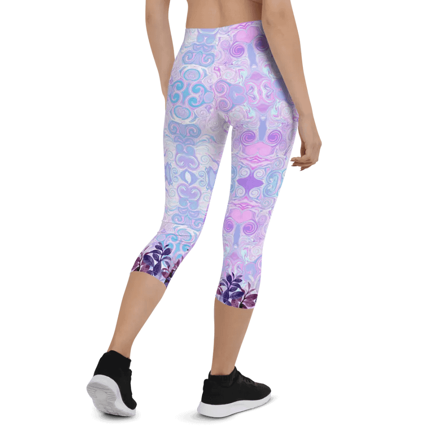 Pastel Whimsy Capri Leggings product image (3)