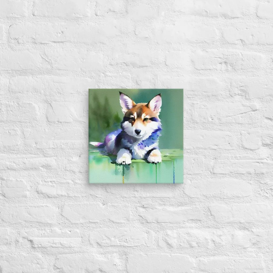 Cute Dog Digital Painting - v3 product image (12)