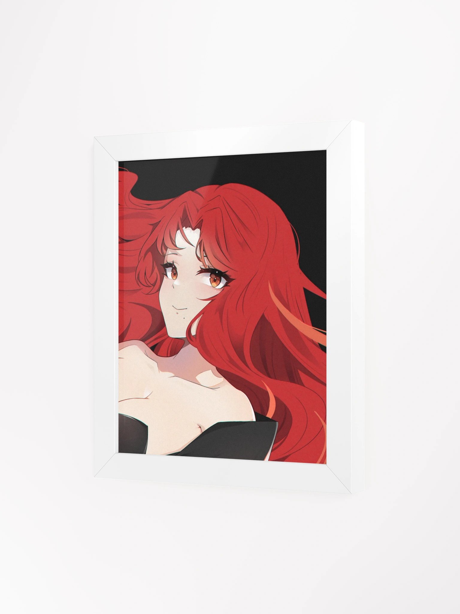Framed Jihye Print by Catsinni product image (5)
