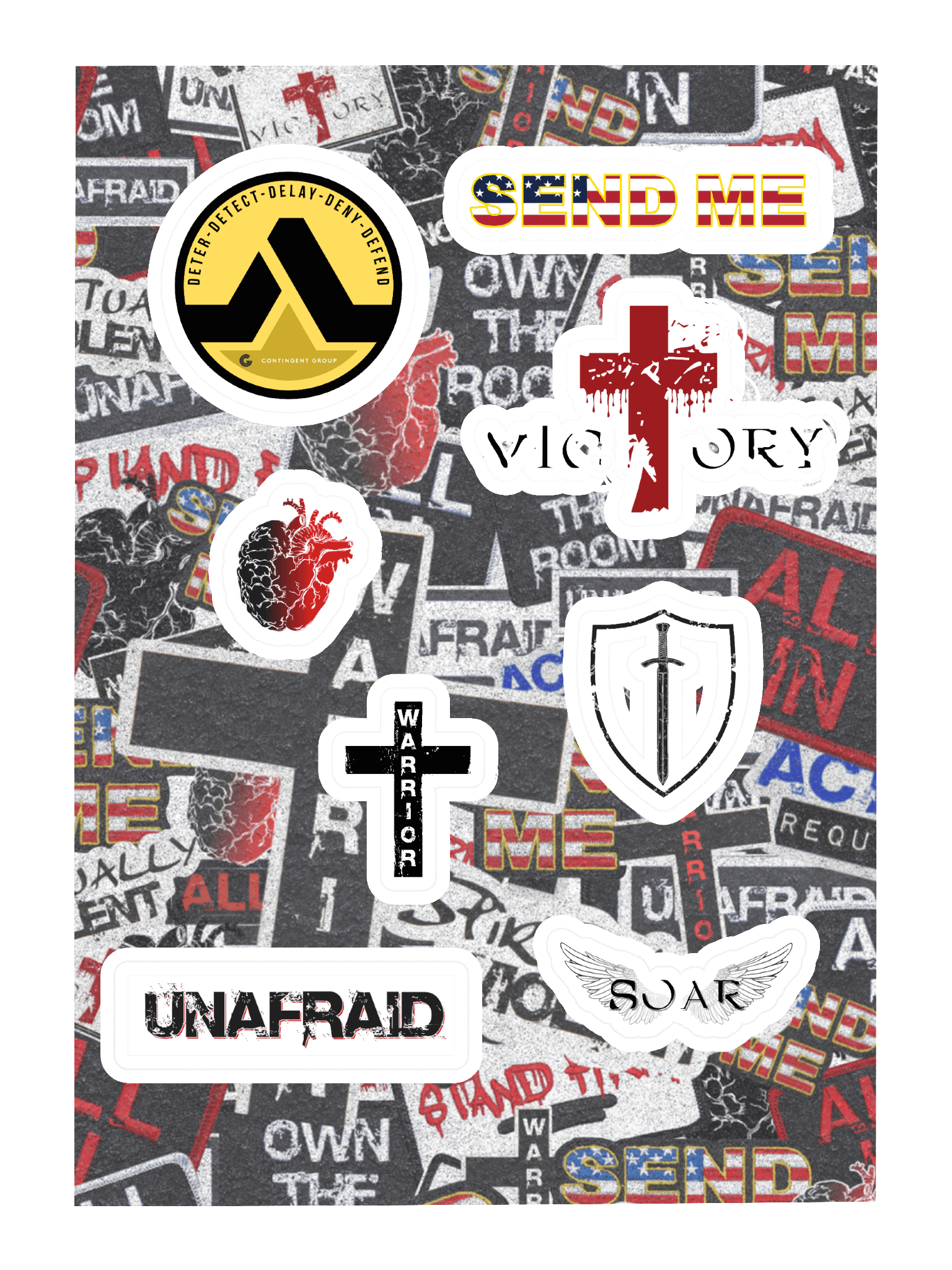 UNAFRAID Sticker Sheet: Defend Your Style product image (3)