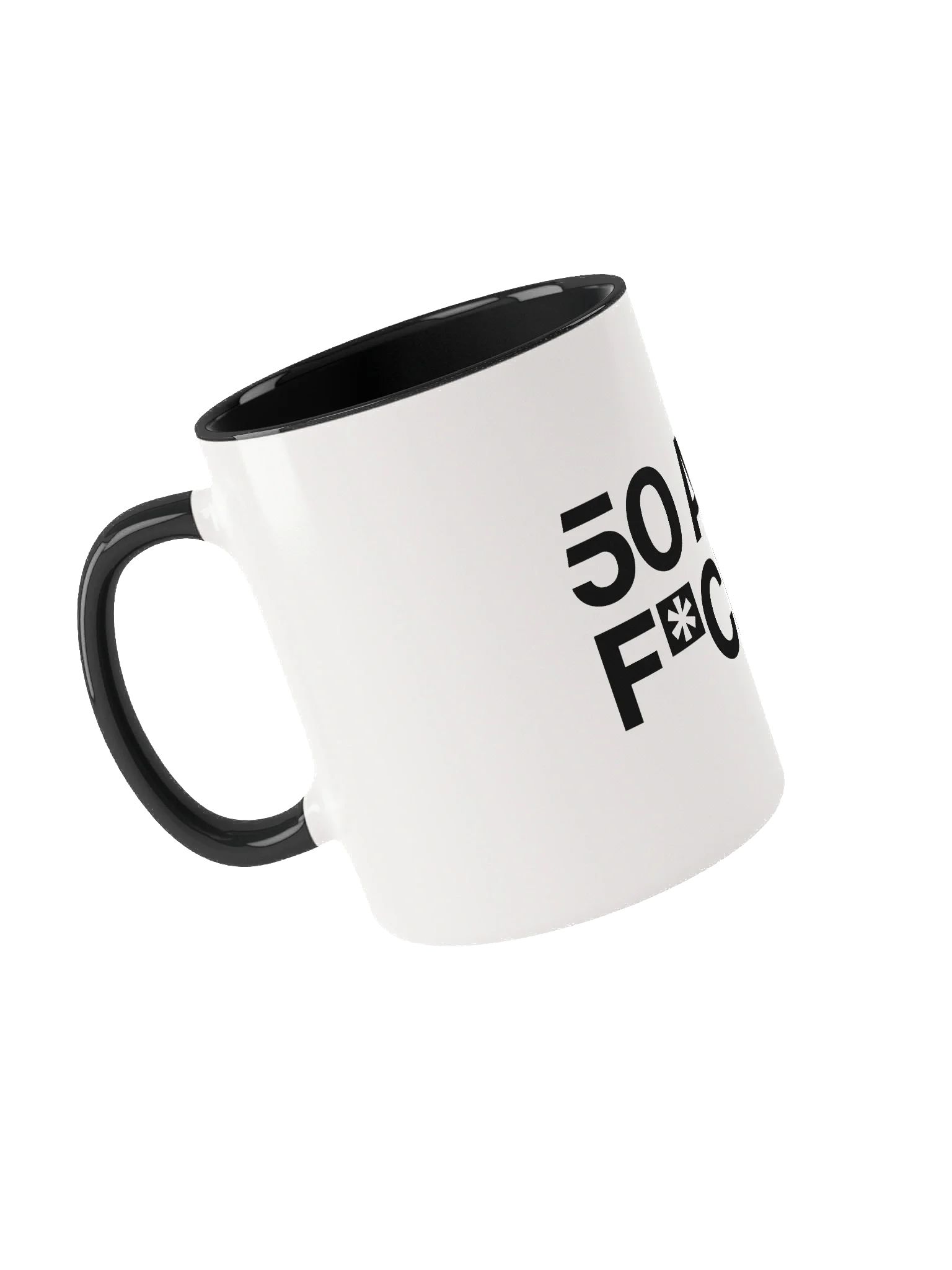 50 as FCK™ - Ceramic Mug with Color Inside product image (6)