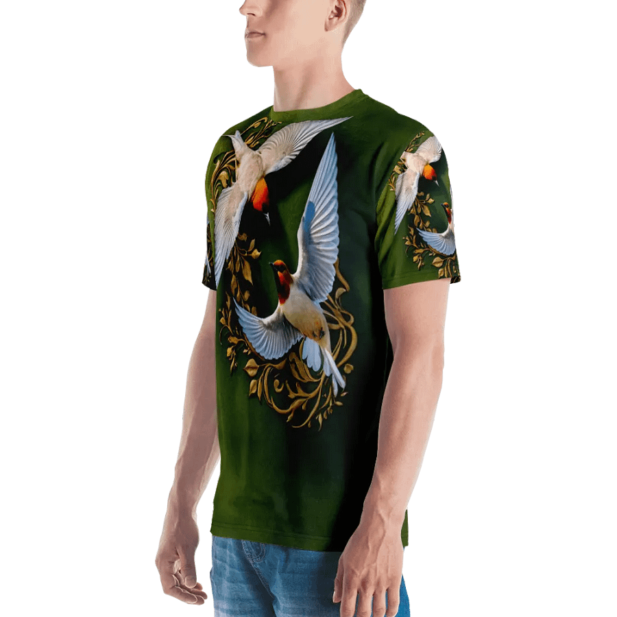 Valentine Birds T shirt product image (4)
