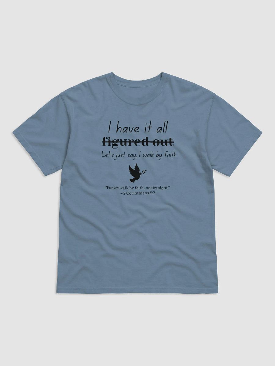 Walk by Faith - Trust Over Sight Unisex Tee product image (5)